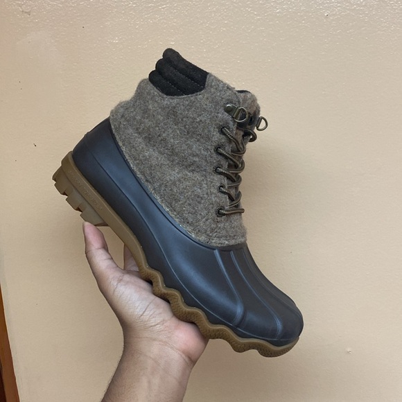 Sperry Top-Sider Avenue 3M Thinsulate Wool Rubber Duck Boots “Brown” - Picture 8 of 17